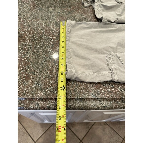 American Eagle skater skater Wide Leg‎ Baggy Size 10 Cargo stretchy cargo gray - Picture 12 of 16